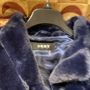 NWT! DKNY Faux Fur Vest